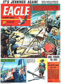 Cover Thumbnail for Eagle (Longacre Press, 1959 series) #v16#33