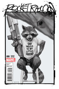 Cover Thumbnail for Rocket Raccoon (Marvel, 2014 series) #8 [Phil Noto Variant]