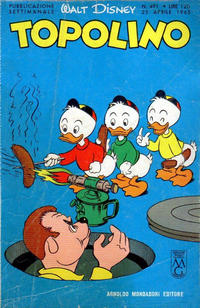 Cover Thumbnail for Topolino (Mondadori, 1949 series) #491