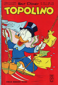 Cover Thumbnail for Topolino (Mondadori, 1949 series) #346