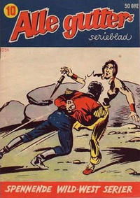 Cover Thumbnail for Alle Gutters Serieblad (Halvorsen & Larsen, 1952 series) #10/1954