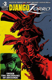 Cover Thumbnail for Django / Zorro (Dynamite Entertainment, 2014 series) #3 [Cover B Francesco Francavilla]