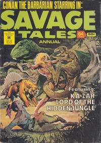 Cover Thumbnail for Savage Tales Annual (K. G. Murray, 1978 series) 