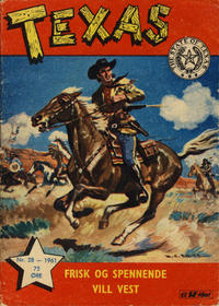 Cover Thumbnail for Texas (Serieforlaget / Se-Bladene / Stabenfeldt, 1953 series) #28/1961