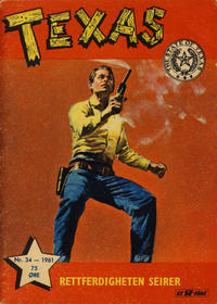 Cover Thumbnail for Texas (Serieforlaget / Se-Bladene / Stabenfeldt, 1953 series) #34/1961