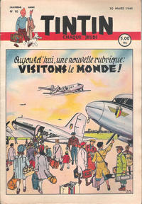 Cover Thumbnail for Le journal de Tintin (Le Lombard, 1946 series) #10/1949