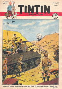 Cover Thumbnail for Le journal de Tintin (Le Lombard, 1946 series) #13/1949