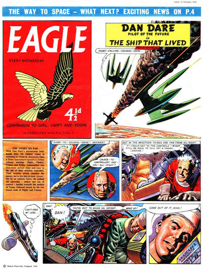 Cover for Eagle (Hulton Press, 1950 series) #v9#7