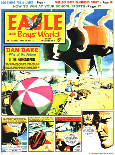 Cover for Eagle (Longacre Press, 1959 series) #v16#26