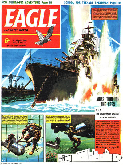 Cover for Eagle (Longacre Press, 1959 series) #v16#34