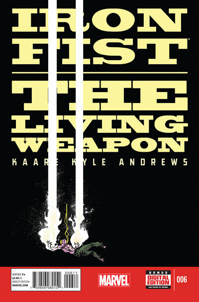 Cover for Iron Fist, the Living Weapon (Marvel, 2014 series) #6