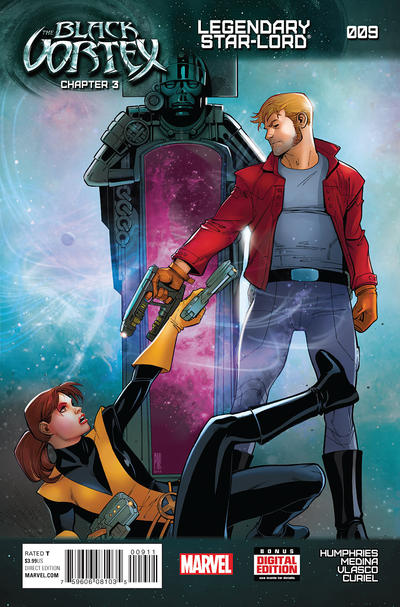 Cover for Legendary Star-Lord (Marvel, 2014 series) #9