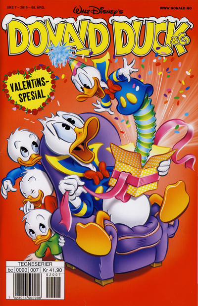 Cover for Donald Duck & Co (Hjemmet / Egmont, 1948 series) #7/2015