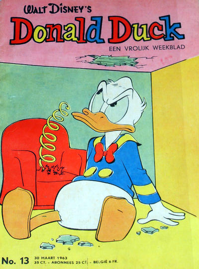 Cover for Donald Duck (Geïllustreerde Pers, 1952 series) #13/1963