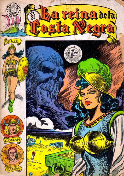 Cover for La Reina de la Costa Negra (Ediciones Joma, 1965 series) #31