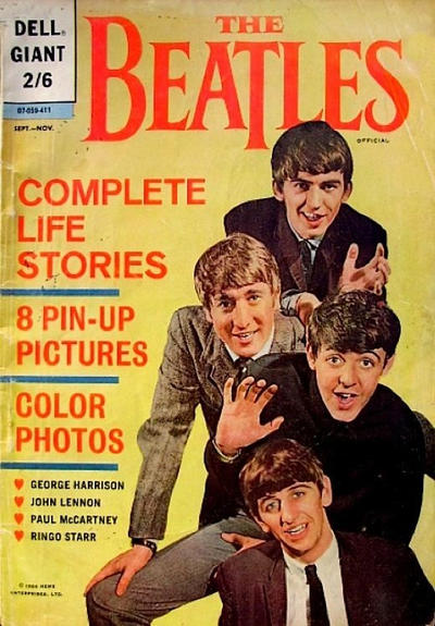 Cover for The Beatles (Dell, 1964 series) #1 [British]