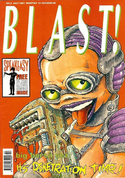 Cover for Blast! (John Brown Publishing, 1991 series) #2