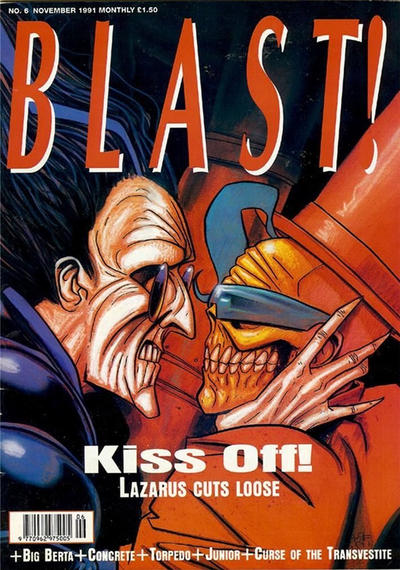 Cover for Blast! (John Brown Publishing, 1991 series) #6