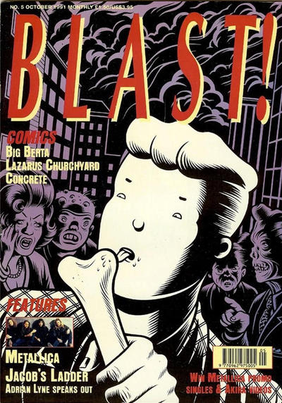 Cover for Blast! (John Brown Publishing, 1991 series) #5