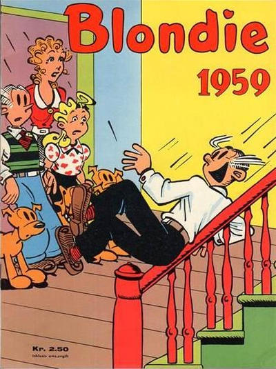 Cover for Blondie (Hjemmet / Egmont, 1941 series) #1959