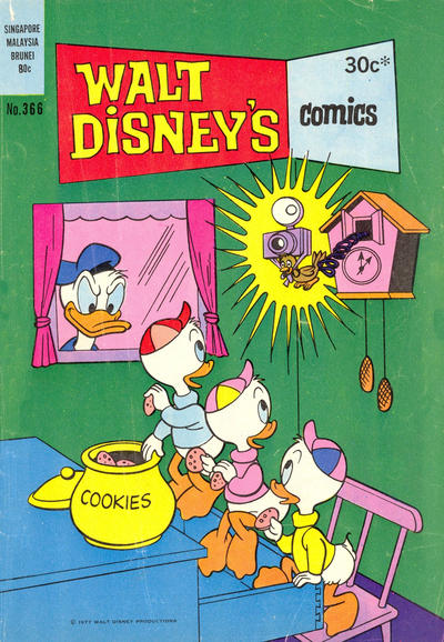 Cover for Walt Disney's Comics (W. G. Publications; Wogan Publications, 1946 series) #366