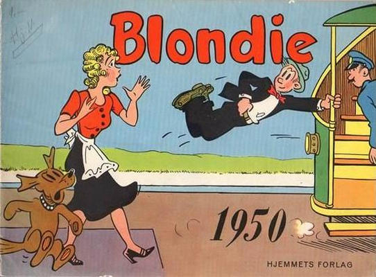 Cover for Blondie (Hjemmet / Egmont, 1941 series) #1950