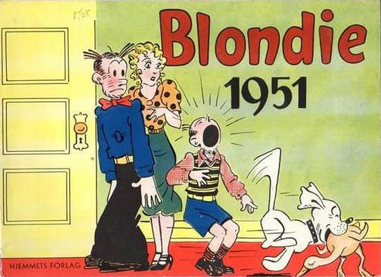 Cover for Blondie (Hjemmet / Egmont, 1941 series) #1951