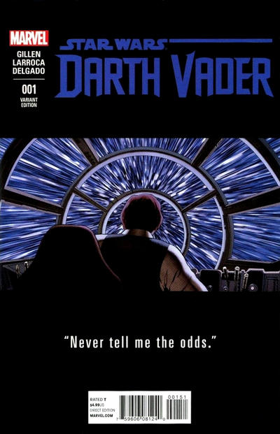 Cover for Darth Vader (Marvel, 2015 series) #1 [John Cassaday Teaser Variant]