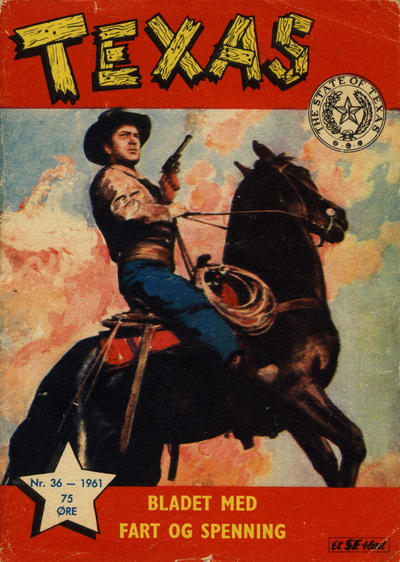 Cover for Texas (Serieforlaget / Se-Bladene / Stabenfeldt, 1953 series) #36/1961