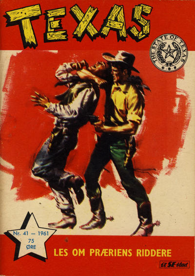 Cover for Texas (Serieforlaget / Se-Bladene / Stabenfeldt, 1953 series) #41/1961