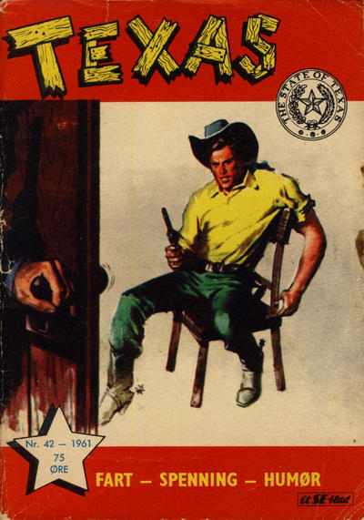 Cover for Texas (Serieforlaget / Se-Bladene / Stabenfeldt, 1953 series) #42/1961