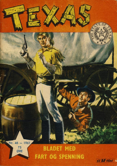 Cover for Texas (Serieforlaget / Se-Bladene / Stabenfeldt, 1953 series) #46/1961