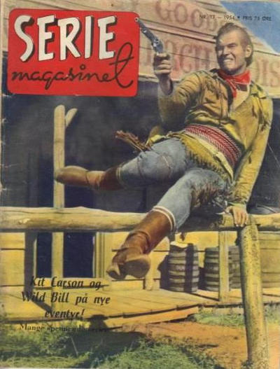 Cover for Seriemagasinet (Serieforlaget / Se-Bladene / Stabenfeldt, 1951 series) #17/1954