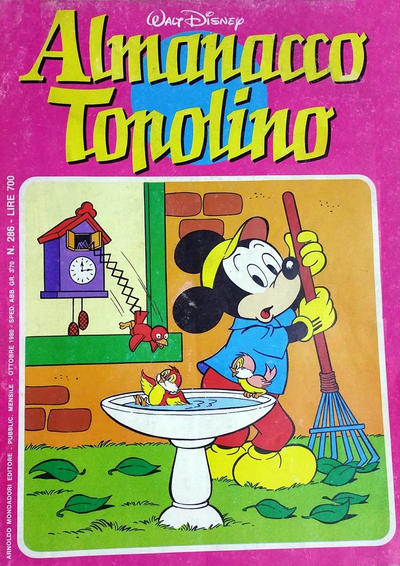 Cover for Almanacco Topolino (Mondadori, 1957 series) #286
