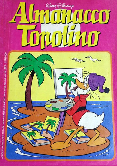 Cover for Almanacco Topolino (Mondadori, 1957 series) #272