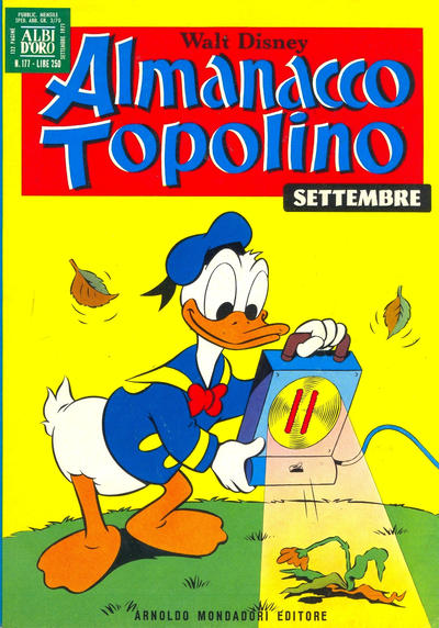Cover for Almanacco Topolino (Mondadori, 1957 series) #177