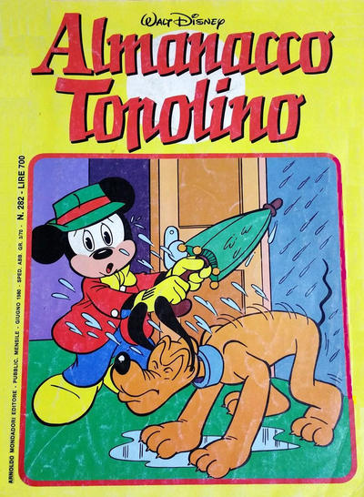 Cover for Almanacco Topolino (Mondadori, 1957 series) #282