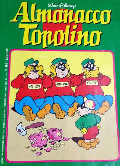 Cover for Almanacco Topolino (Mondadori, 1957 series) #290