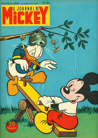 Cover for Le Journal de Mickey (Hachette, 1952 series) #123