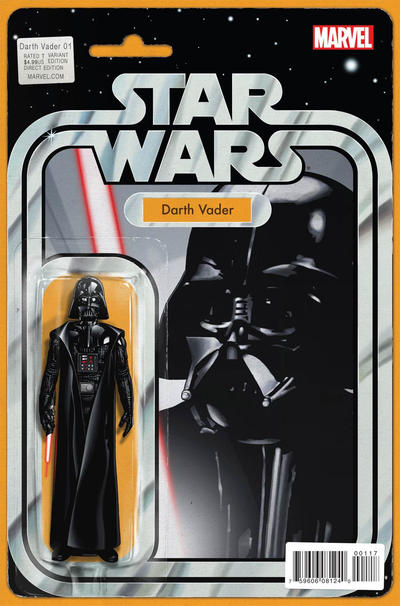 Cover for Darth Vader (Marvel, 2015 series) #1 [John Tyler Christopher Star Wars Action Figure Cover]