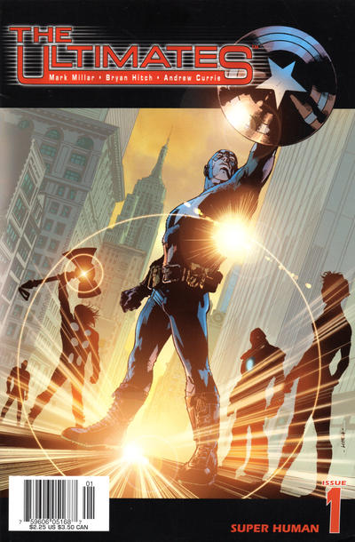 Cover for The Ultimates (Marvel, 2002 series) #1 [Newsstand]
