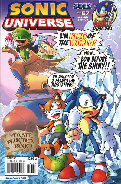 Cover for Sonic Universe (Archie, 2009 series) #57