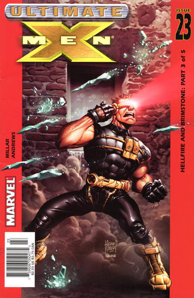 Cover for Ultimate X-Men (Marvel, 2001 series) #23 [Newsstand]