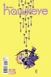 Cover for All-New Hawkeye (Marvel, 2015 series) #1 [Skottie Young Marvel Babies Variant]