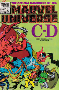 Cover Thumbnail for The Official Handbook of the Marvel Universe (Marvel, 1983 series) #3 [Direct]