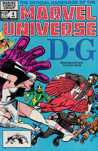 Cover Thumbnail for The Official Handbook of the Marvel Universe (Marvel, 1983 series) #4 [Direct]