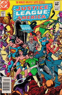 Cover Thumbnail for Justice League of America (DC, 1960 series) #212 [Newsstand]