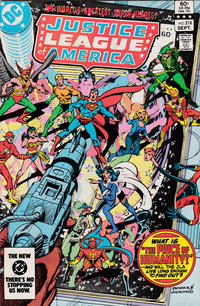 Cover for Justice League of America (DC, 1960 series) #218 [Direct]