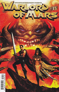 Cover Thumbnail for Warlord of Mars (Dynamite Entertainment, 2010 series) #35 [Cover A Clint Langley]