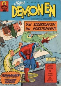 Cover Thumbnail for Demonen (Serieforlaget / Se-Bladene / Stabenfeldt, 1969 series) #7/1970